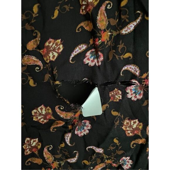 Sanctuary Womens Run Wild Shift Dress Size 12 Printed Floral Rayon Lined Bohemia - Picture 4 of 7